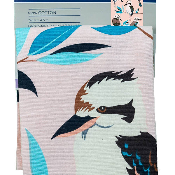 Kookaburra Tea Towel