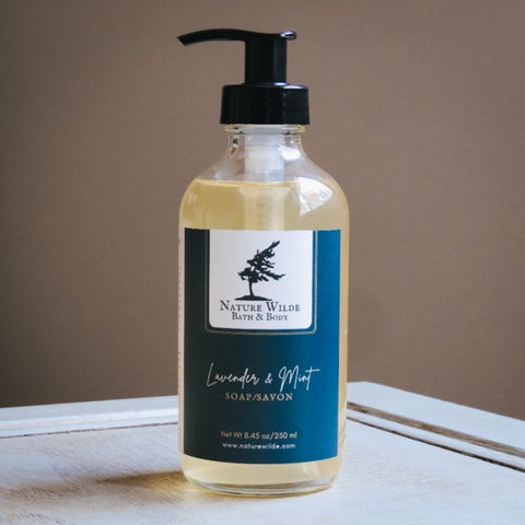 Nature Wilde bath & Body Liquid Soap, Lavender Mint