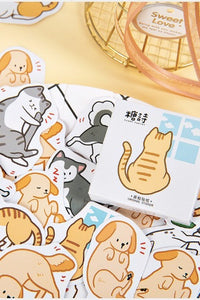 Cat & Dog Friends Stickers, Boxed
