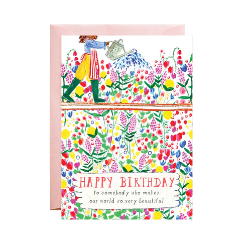 Mr. Boddington's Studio Happy Birthday To Someone Who Makes This World So Very Beautiful Card