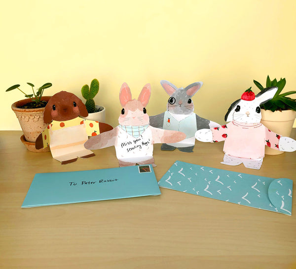 Snuggle Bunnies: 12 Notecards & Envelopes
