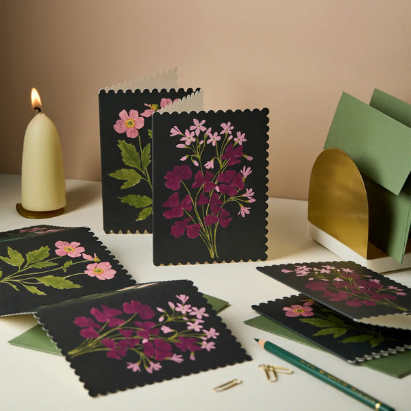 Wanderlust Paper Co. Botanical Concertina Card