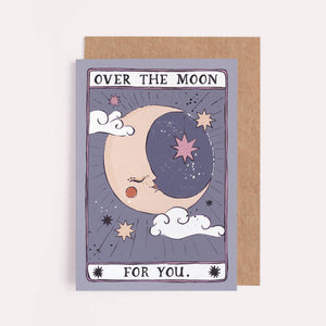 Sister Paper Co. Over The Moon For You Card