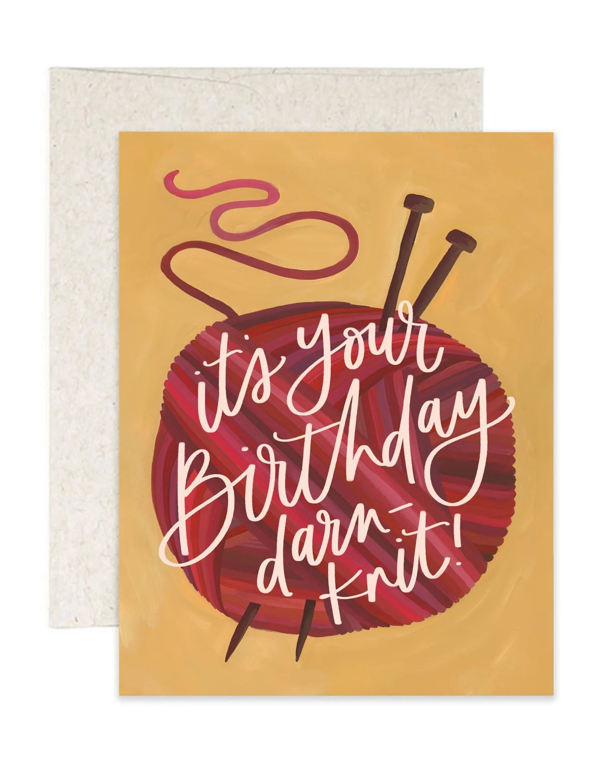 1 Canoe 2 It's Your Birthday Darn-It! Card