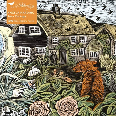 Angela Harding Rose Cottage, 1000 Piece Puzzle