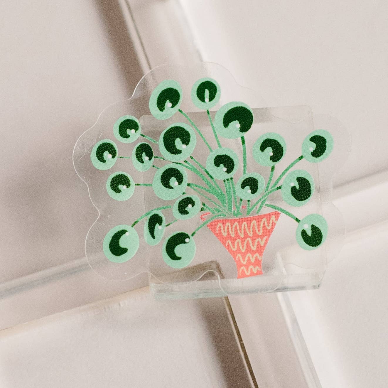 Pilea Plant Sticker