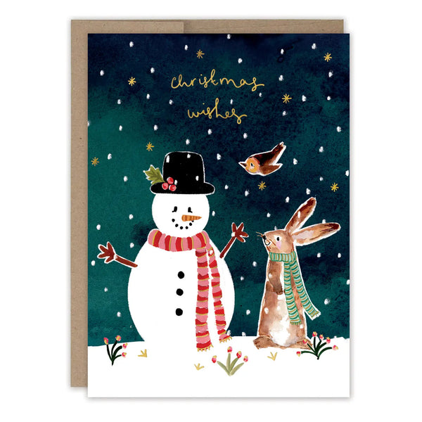 Snowman Christmas Wishes, Box of 10 Cards