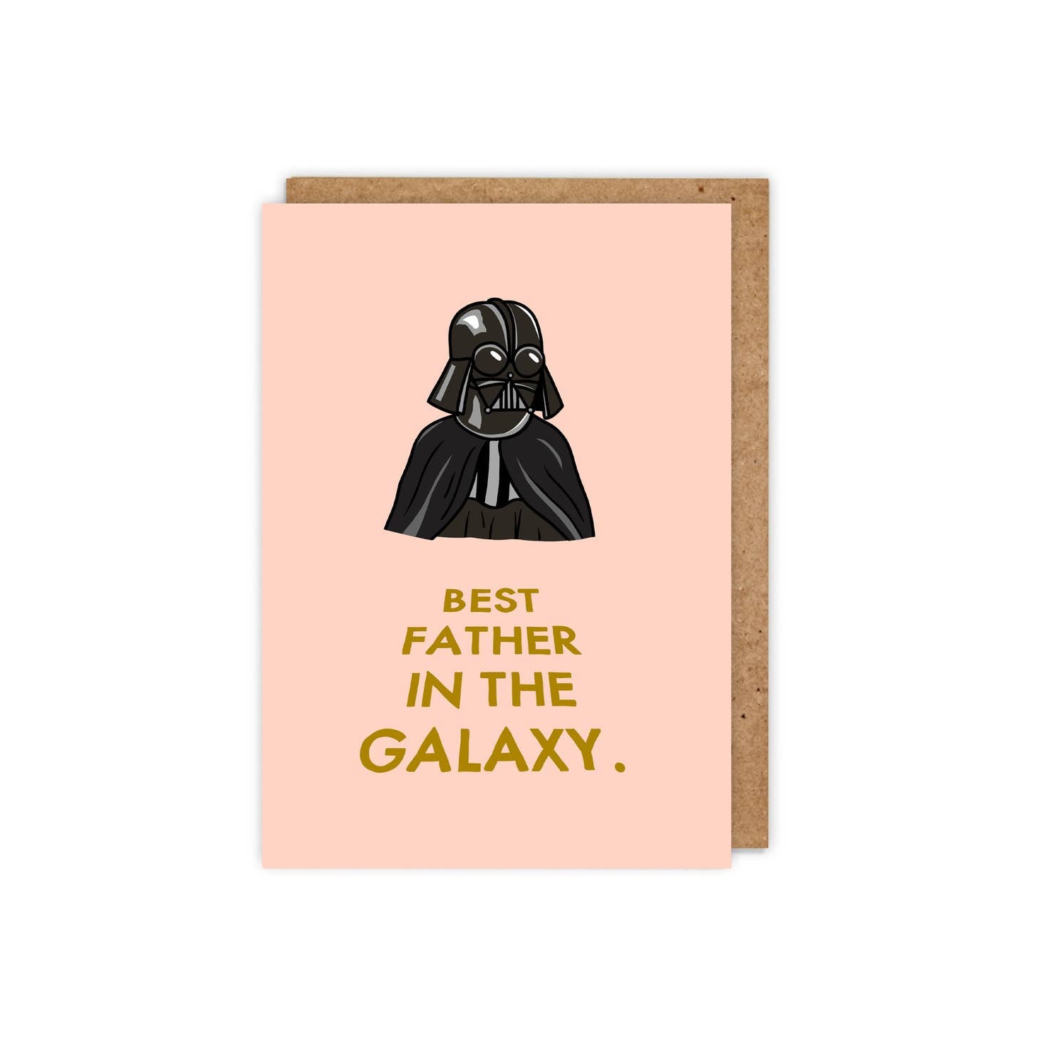 Darth Vader Best Father In The Galaxy Card