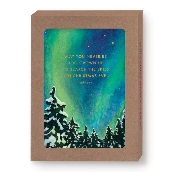 May You Never Be Too Grown Up To Search The Skies On Christmas Eve Card, Box of 10 Cards