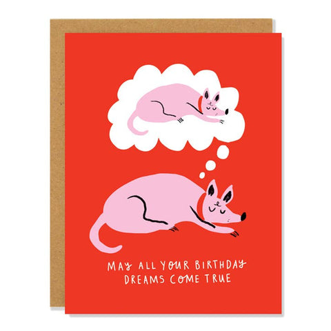 Badger & Burke May All Your Birthday Dreams Come True Card
