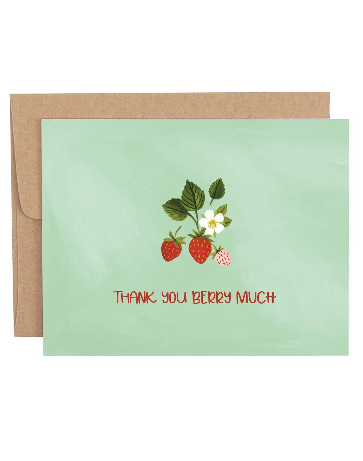 1 Canoe 2 Strawberry Thank You Berry Much Card