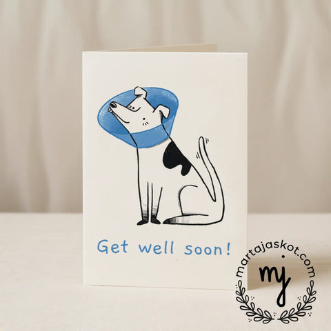 Puppy Get Well Soon! Card