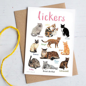 For The Pun Of It Lickers Card