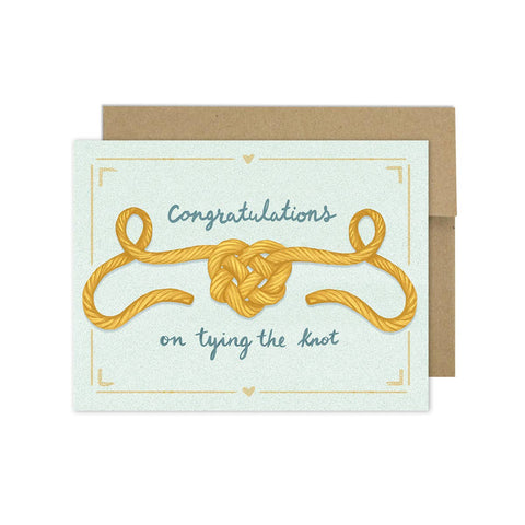 Dot & Jot Congratulations On Tying The Knot Card
