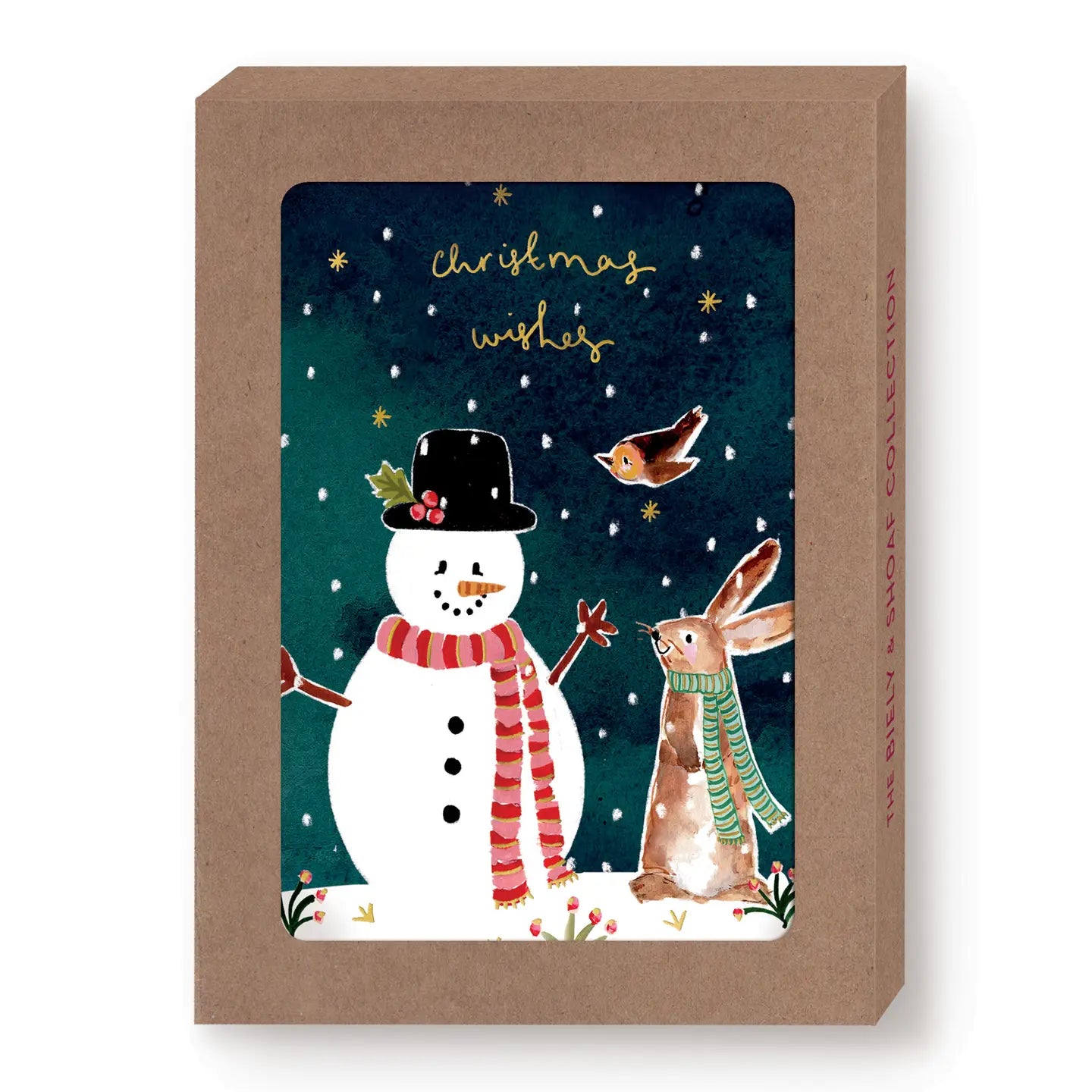 Snowman Christmas Wishes, Box of 10 Cards