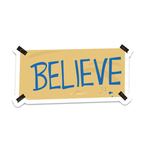 Ted Lasso Believe Sticker