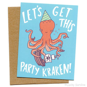 Let's Get This Party Kraken! Card