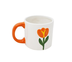 Orange Tulip Mug