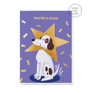 Dog You're A Star! Card