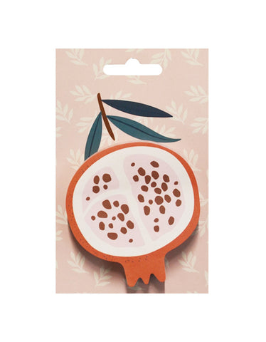 Pomegranate Sticky Note Pad