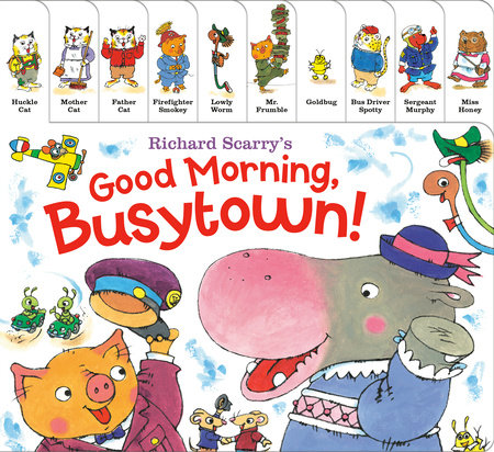 Richard Scarry's Good Morning Busytown! boardbook
