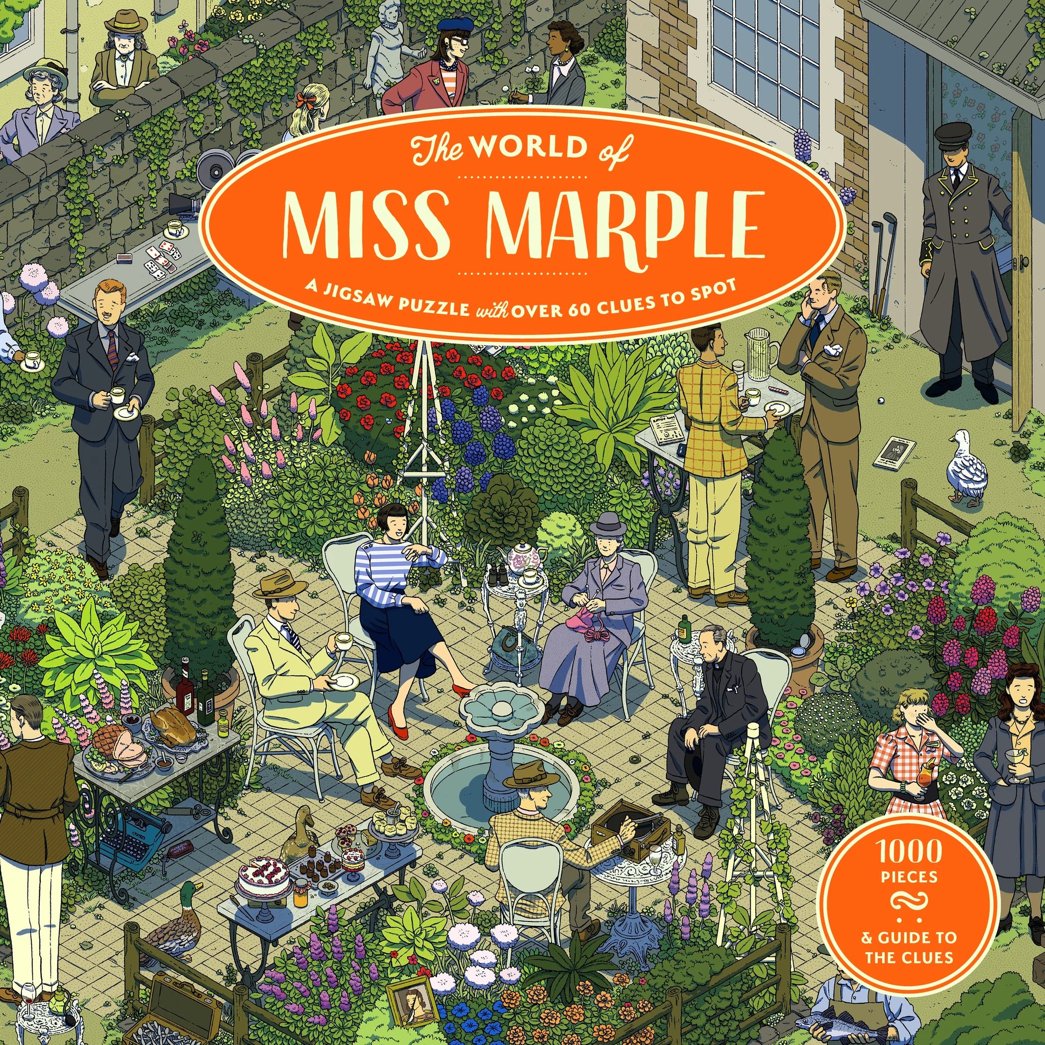 The World Of Miss Marple, 1000 Piece Puzzle