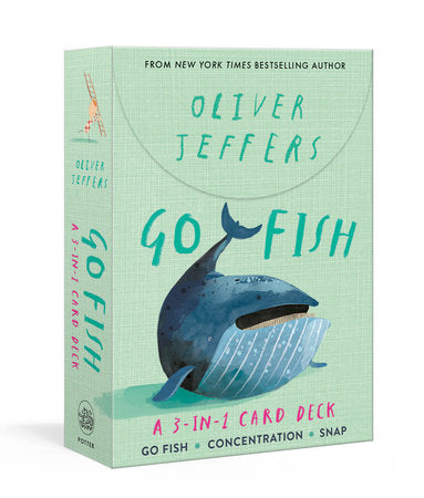 Oliver Jeffers Go Fish: A 3-In-1 Card Deck