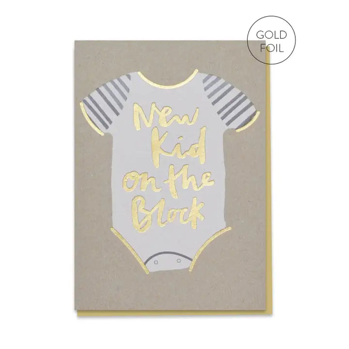 Congratulations New Kid On The Block Card