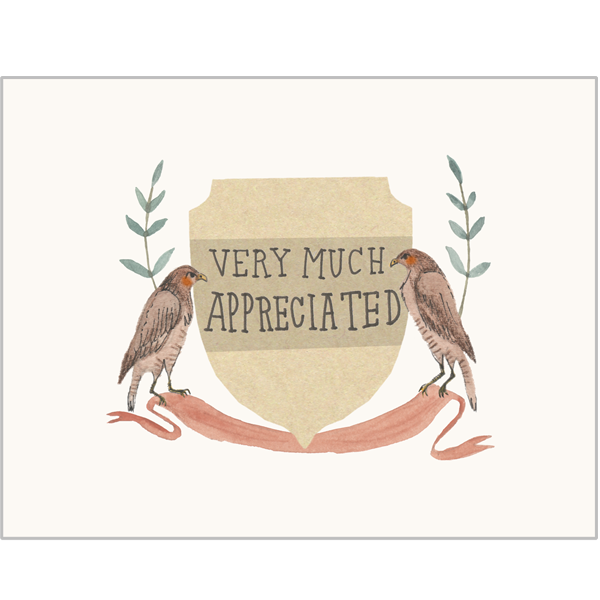Very Much Appreciated Card