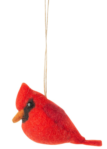 Felt Cardinal Ornament