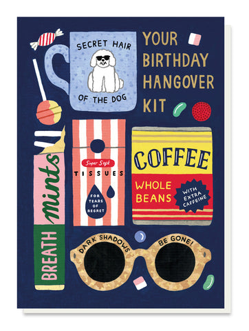 Your Birthday Hangover Kit Card