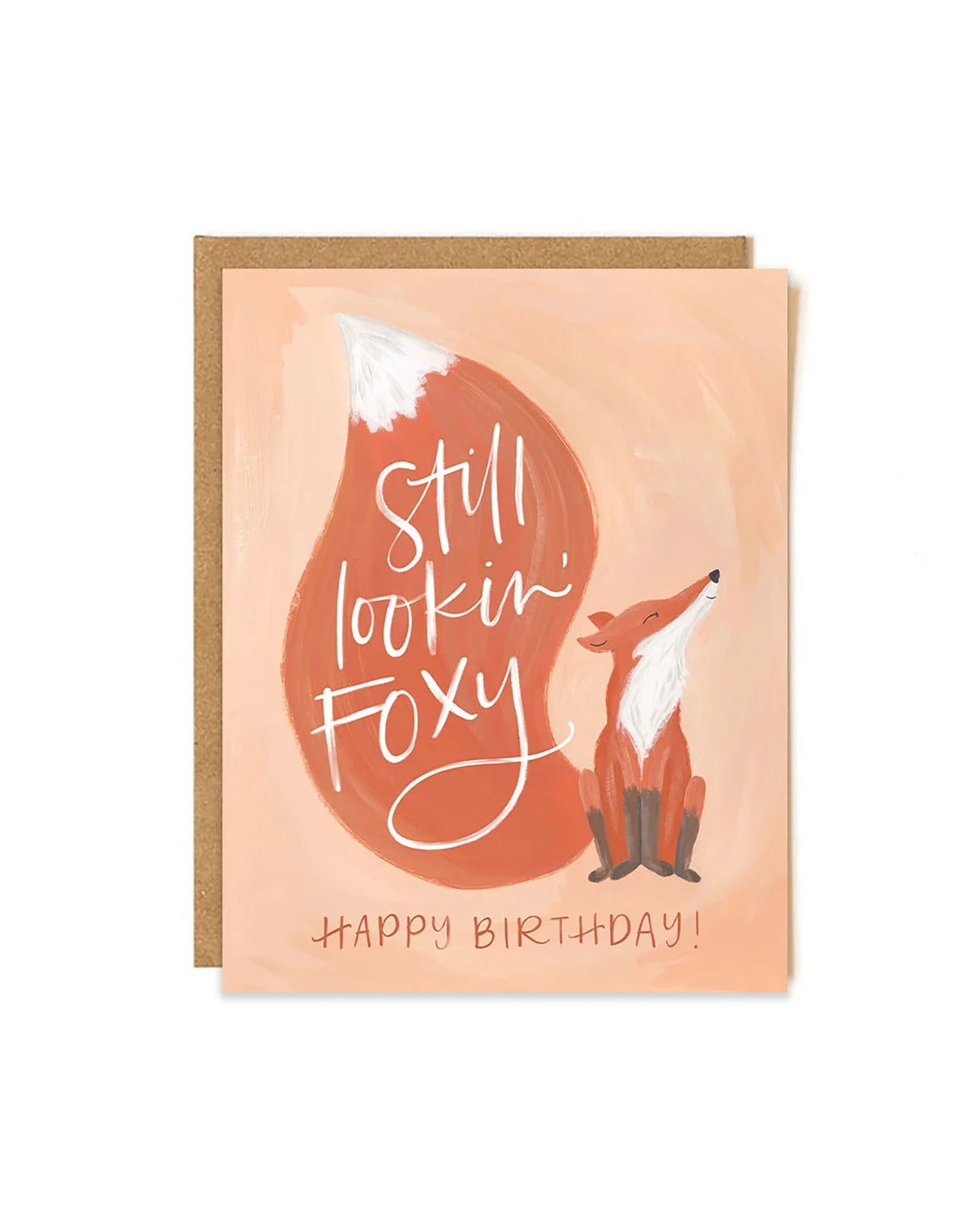 1 Canoe 2 Still Lookin' Foxy happy Birthday Card