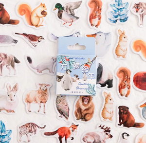 Cute Animal Stickers, Boxed