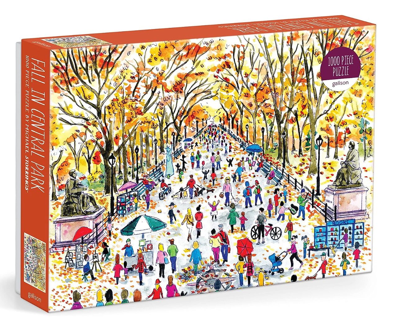 Michael Storrings' Fall In Central Park, 1000 Piece Puzzle