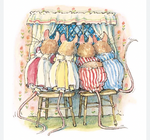 Brambly Hedge, Watching The Snow Fall, Box Of 8 Cards