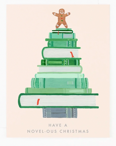 Have A Novel-Ous Christmas Card