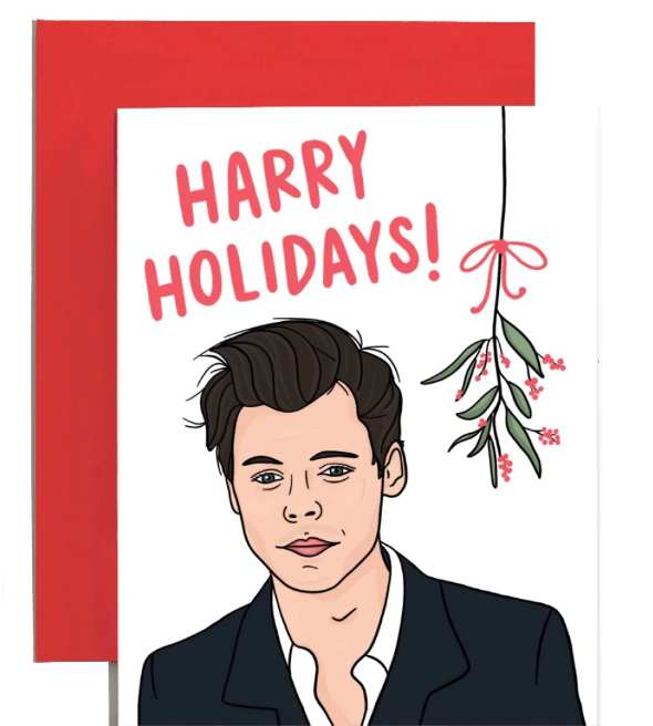 Harry Holidays Card