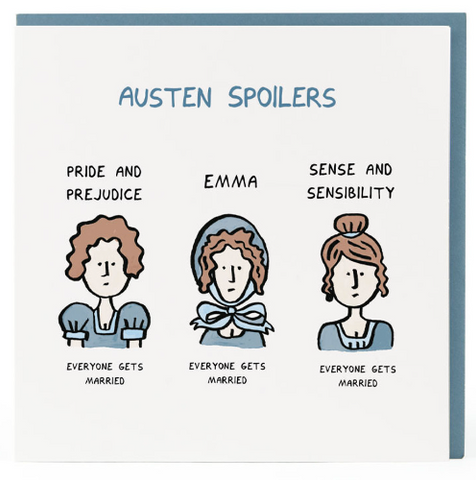Austen Spoilers Card