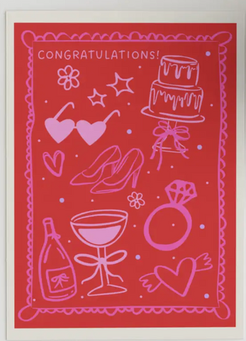 Congratulations! Wedding / Engagement Card