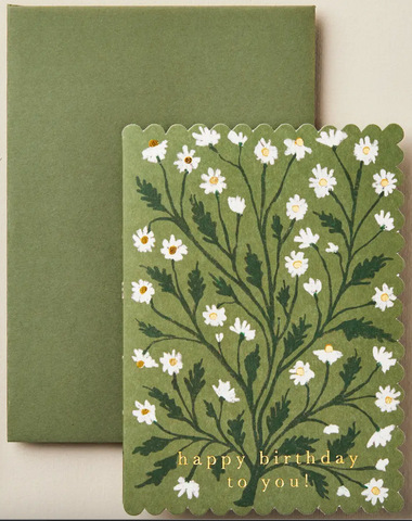 Wanderlust Paper Co. Daisy Happy Birthday To You! Card
