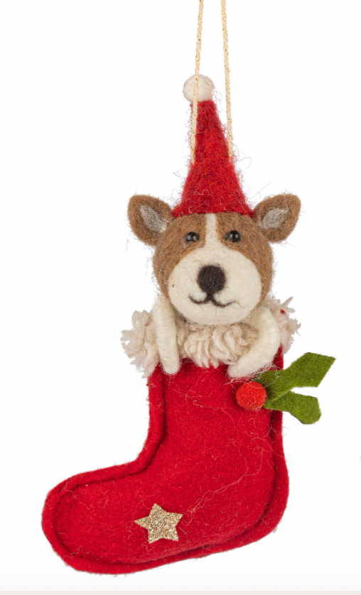 Felt Stocking Pet Ornaments