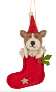 Felt Stocking Pet Ornaments