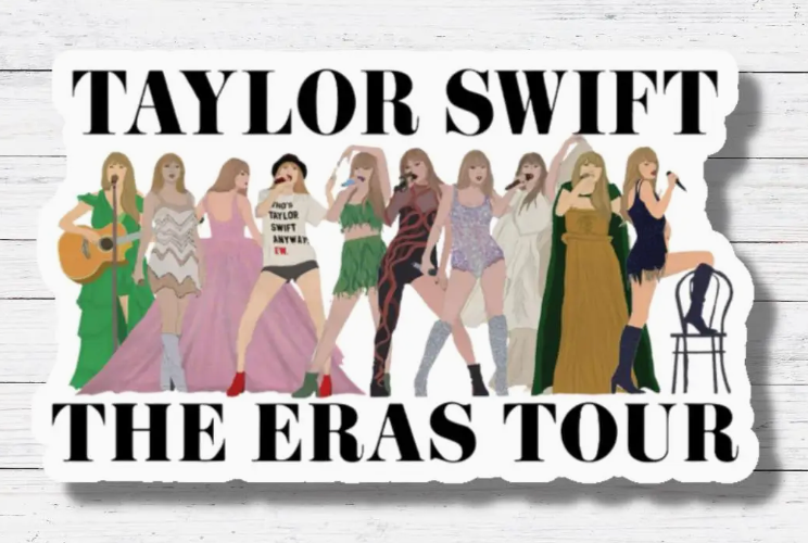 Taylor Swift Eras Sticker