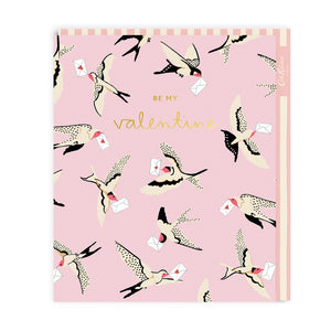Pigeon Mail Be My Valentine Card