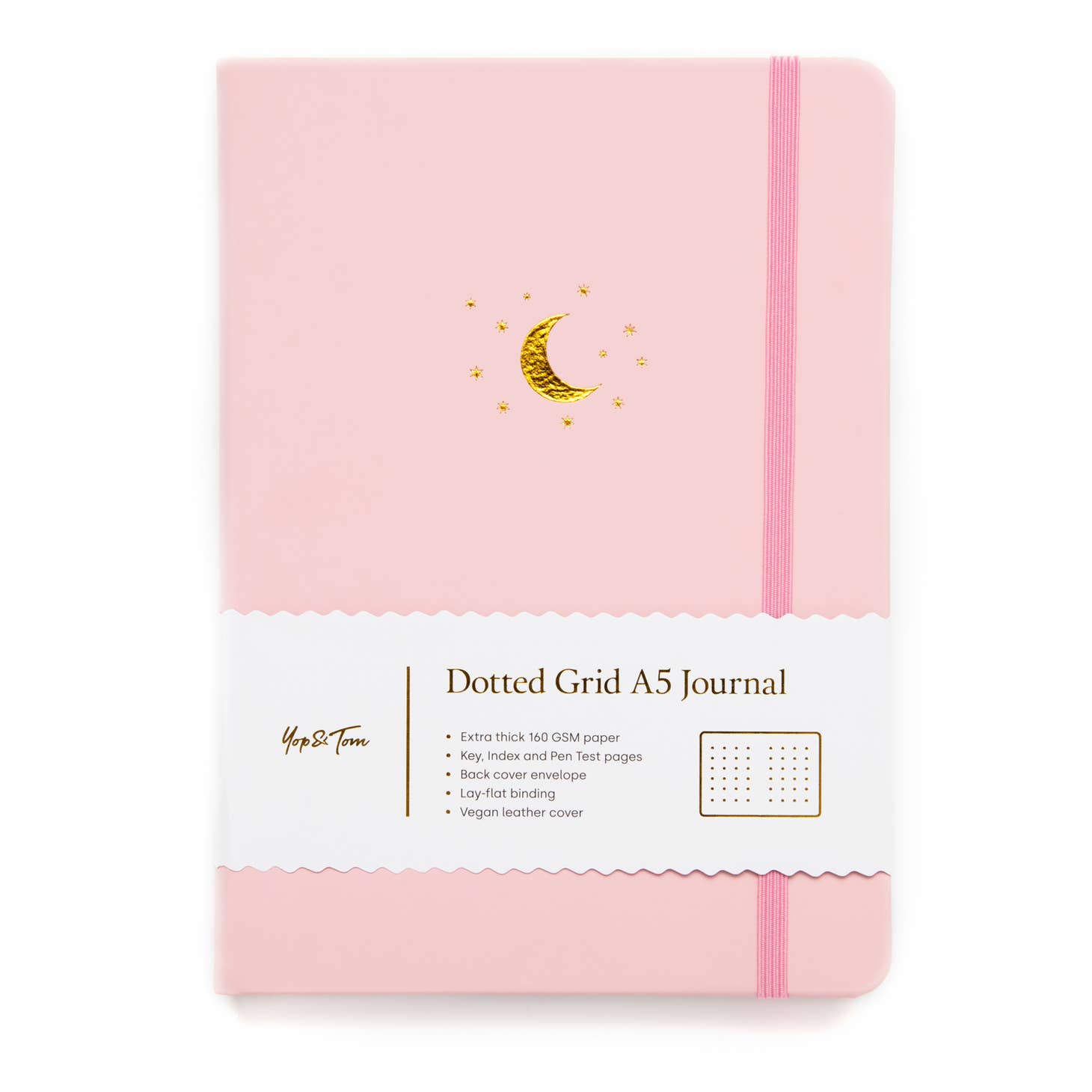 Yop & Tom Pink Moon Journal, Dotted