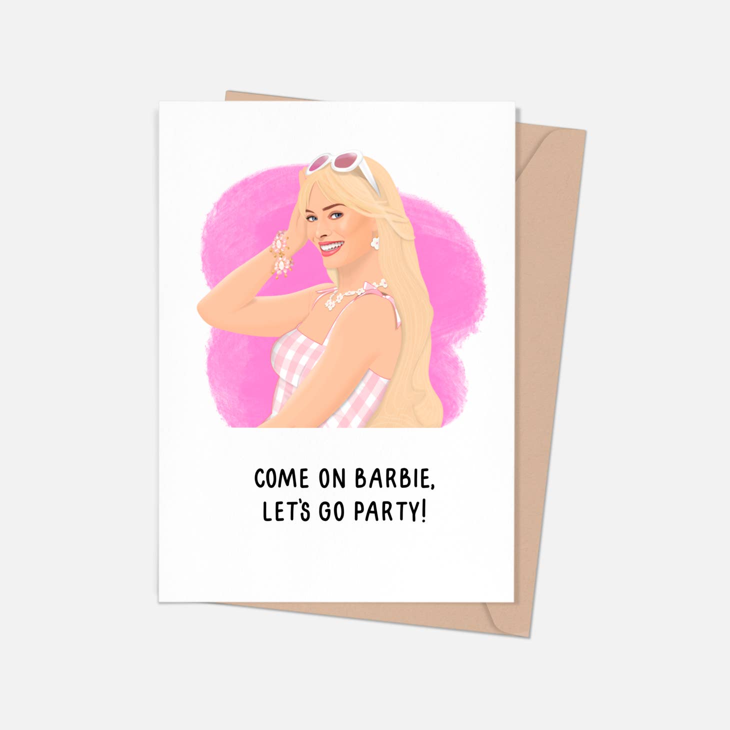 Come On Barbie, Let's Go Party! Card