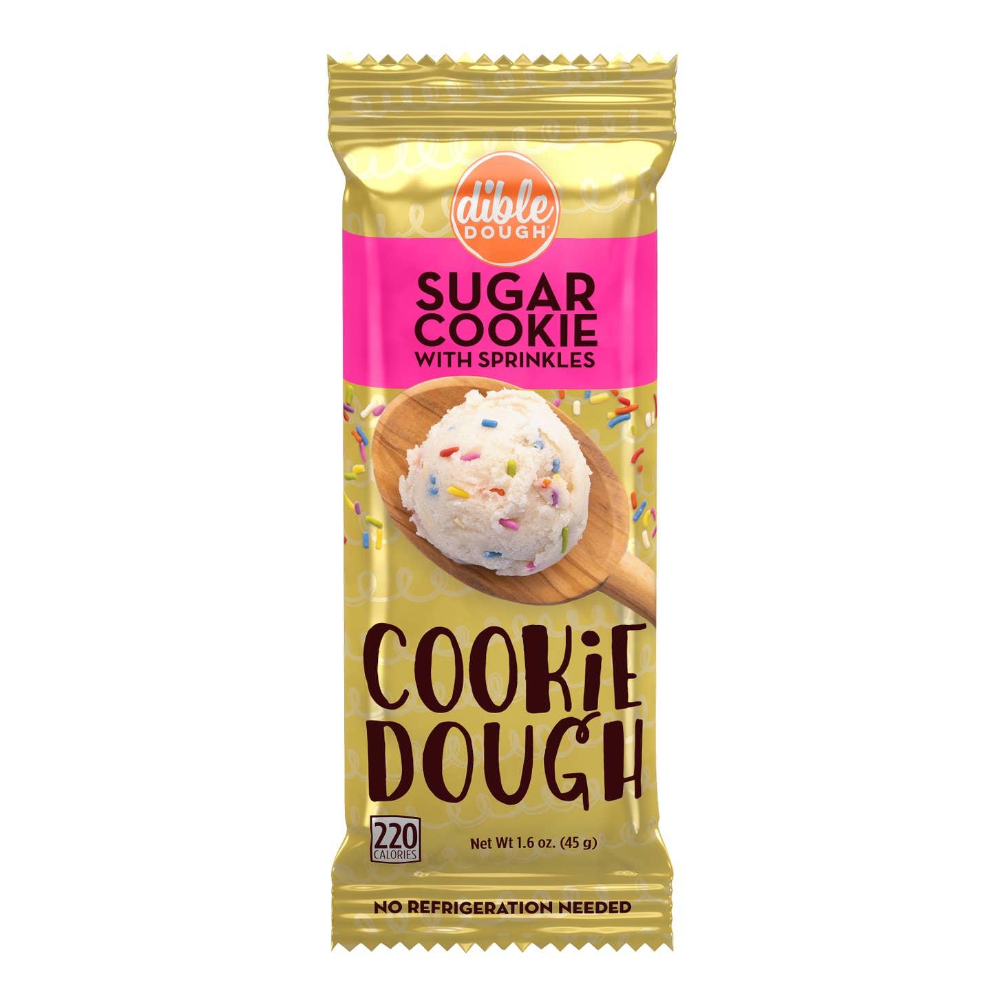 Dible Dough Edible Sugar Cookie Dough With Sprinkles