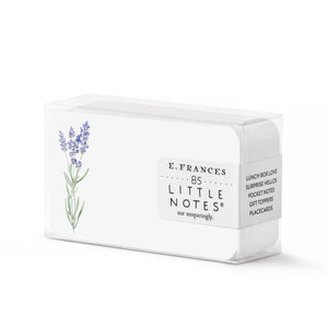 E Frances Little Notes: Lavender