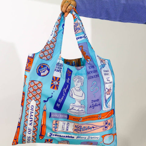 Art Sack By Yellow Owl Workshop, Bookbag Reusable Tote Bag