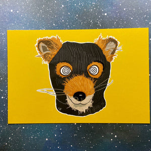 Fantastic Mr. Fox Postcard